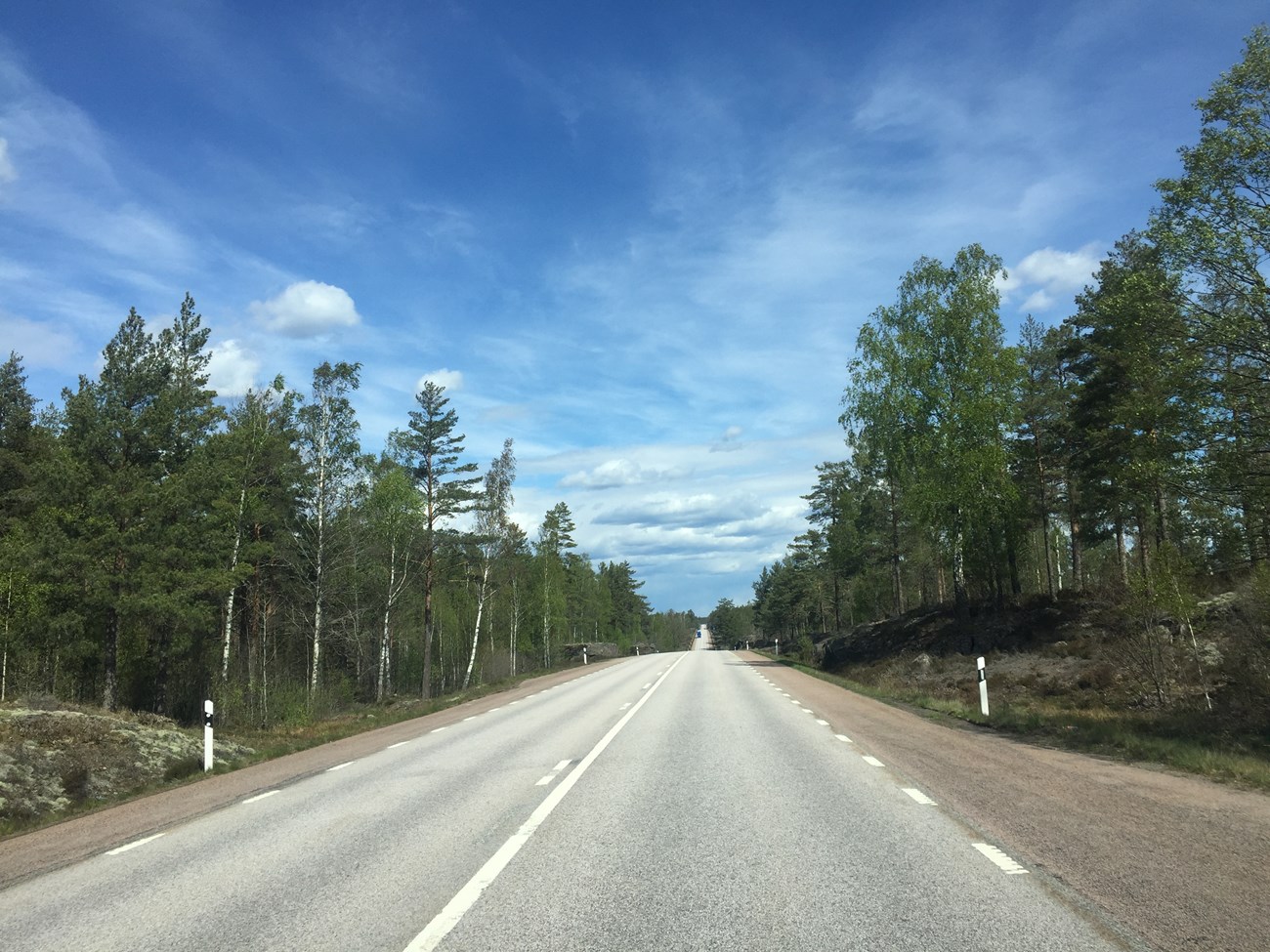 Unterwegs von Öland zur Insel Gräsö; wir kommen bestens voran