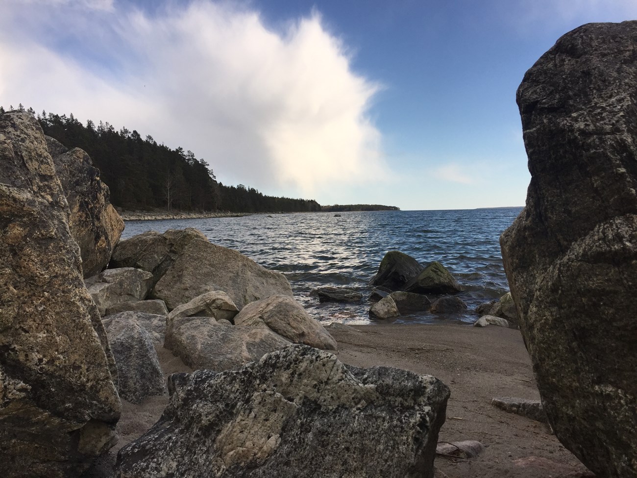Alles einfach nur malerisch, hier auf der Halbinsel Hornslandet knapp nördlich von Hudiksvall (Schweden, Ostküste)