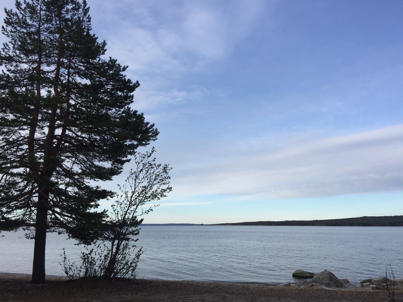 Strand beim Top-Penplatz auf Hornslandet
