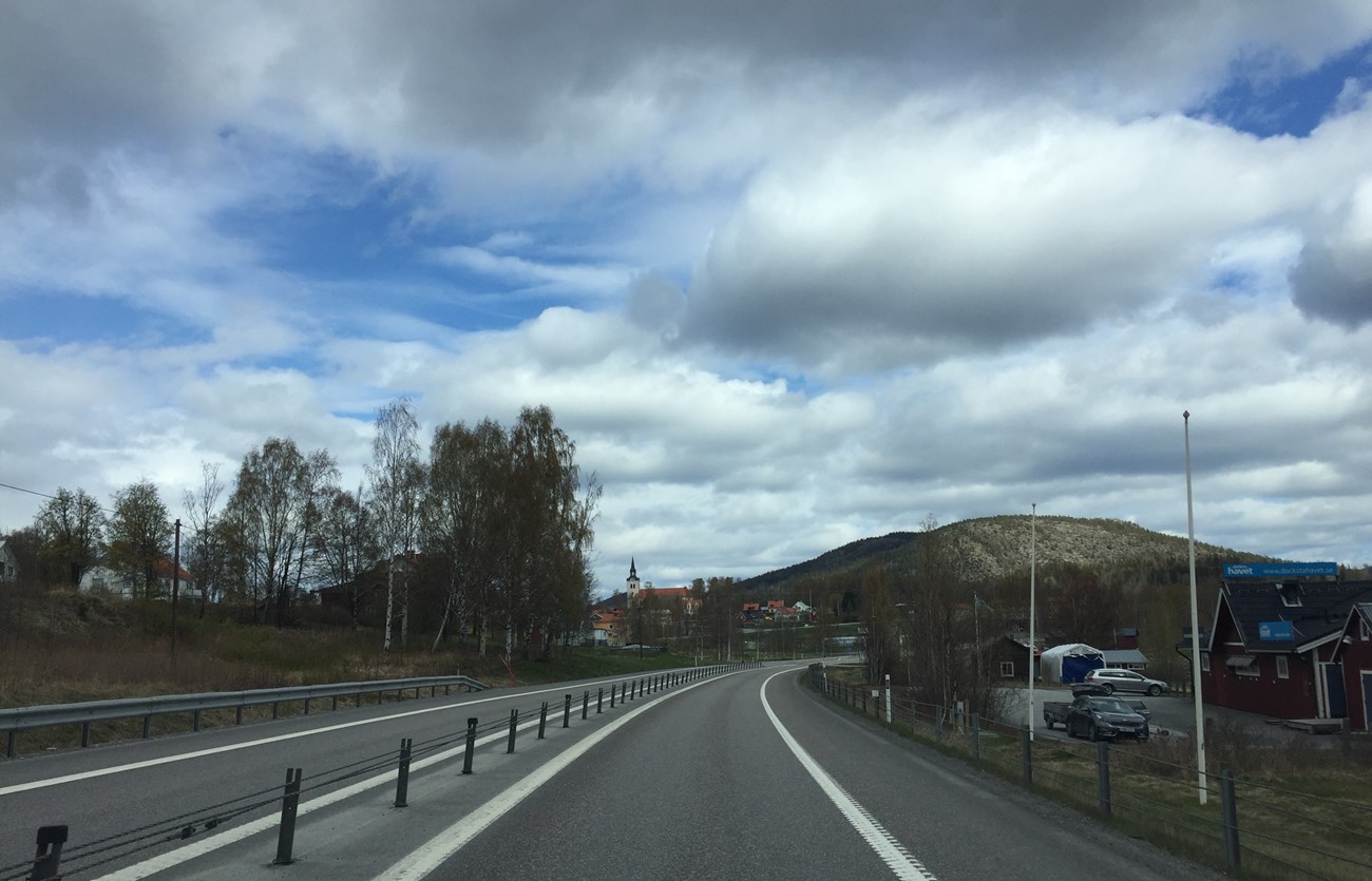 Schweden, auf der E4 unterwegs gen Norden