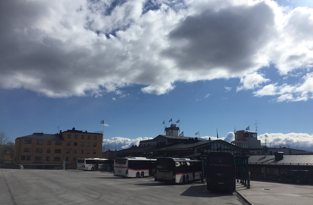 Busbahnhof von Östersund