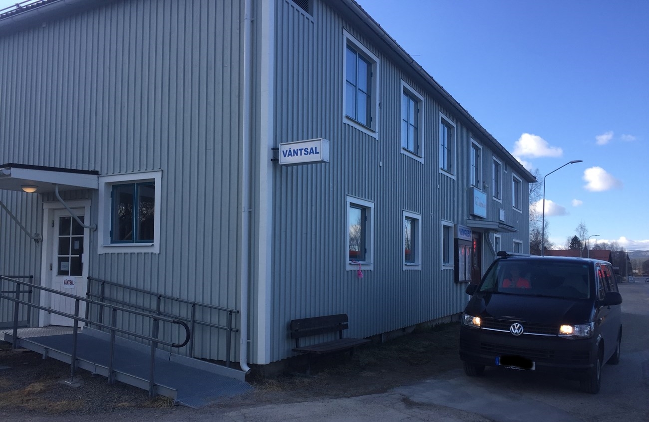 Warteraum ("Väntsal") in Vemdalen