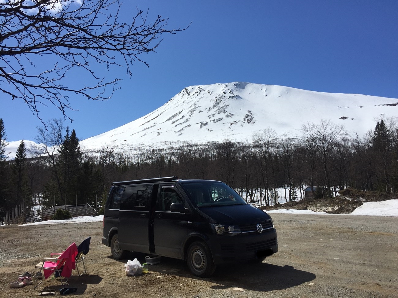 Parkplatz Härjedalen/Nyvallen
