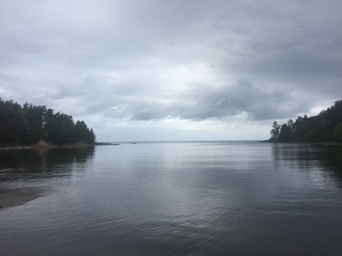 Abendstimmung am Vänernsee (bei Hällekis) 