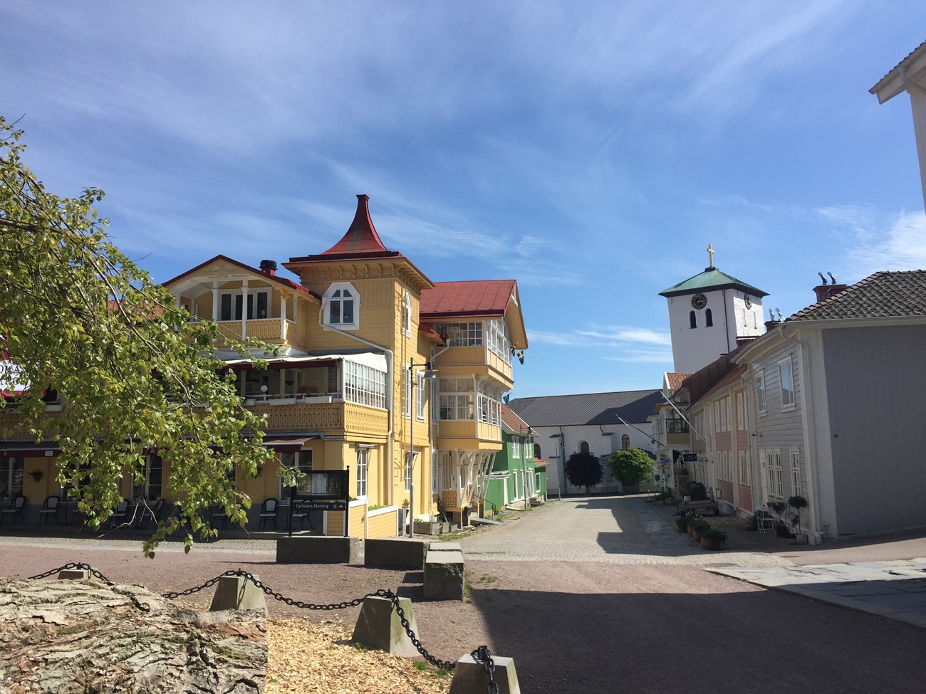 Unterwegs auf Marstrand beziehungsweise in diesem Fall in Marstrand