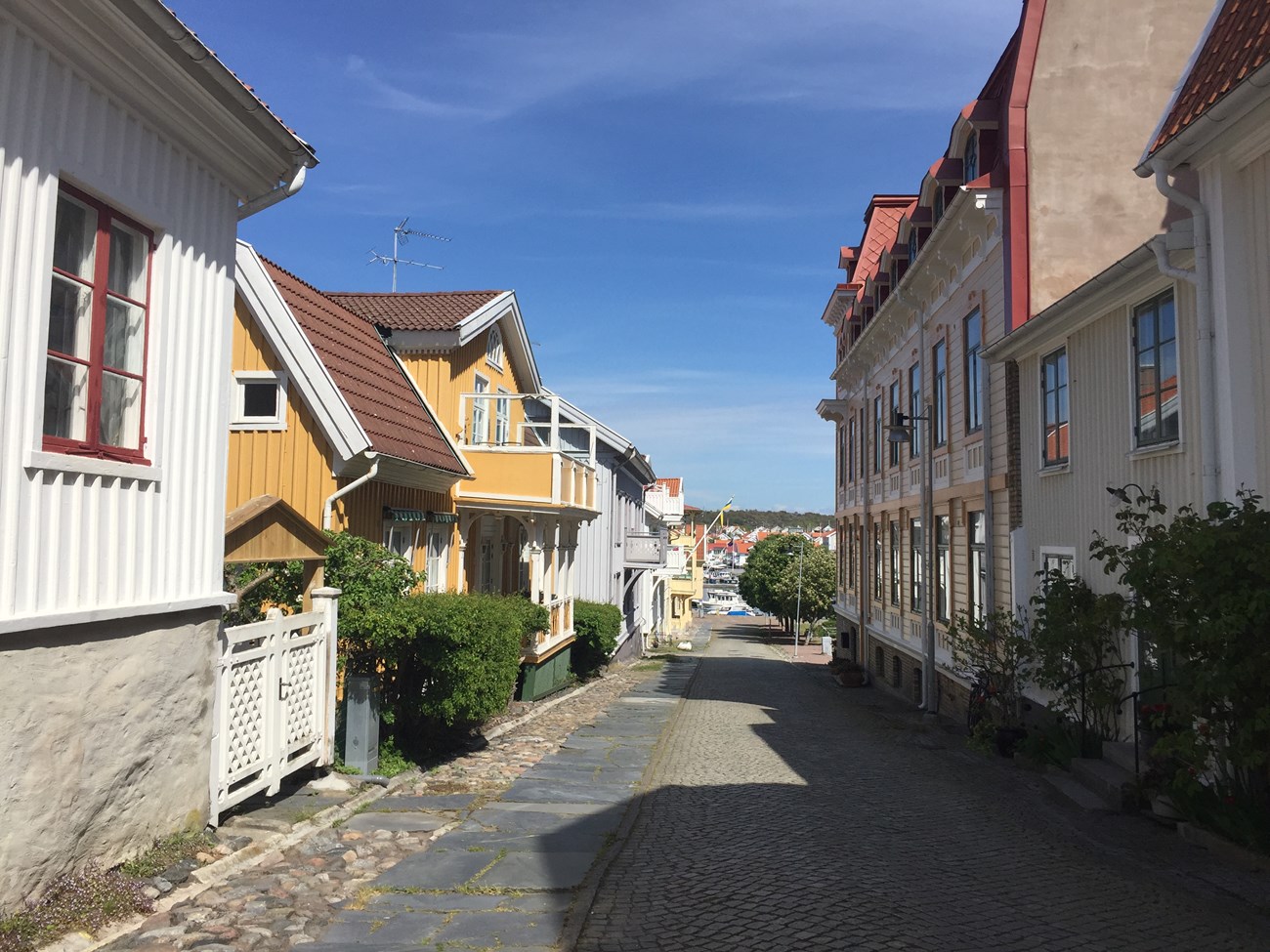 Unterwegs auf Marstrand beziehungsweise in diesem Fall in Marstrand