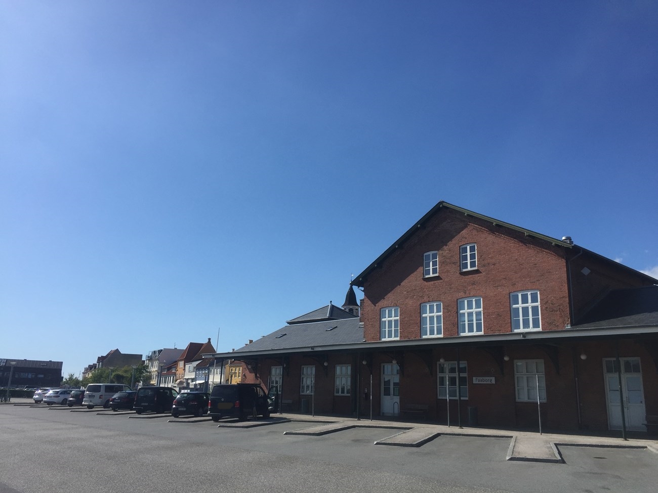 Am alten Bahnhof von Fåborg