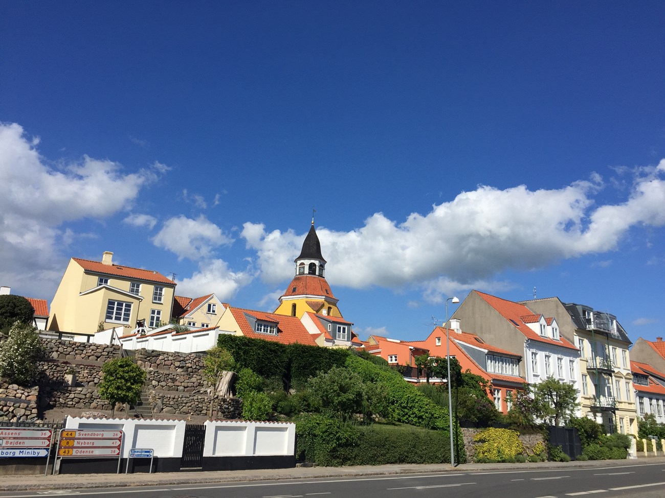 Liebreizendes Faaborg / Fåborg - die sogenannte Schokoladenseite, nehme ich jedenfalls an 