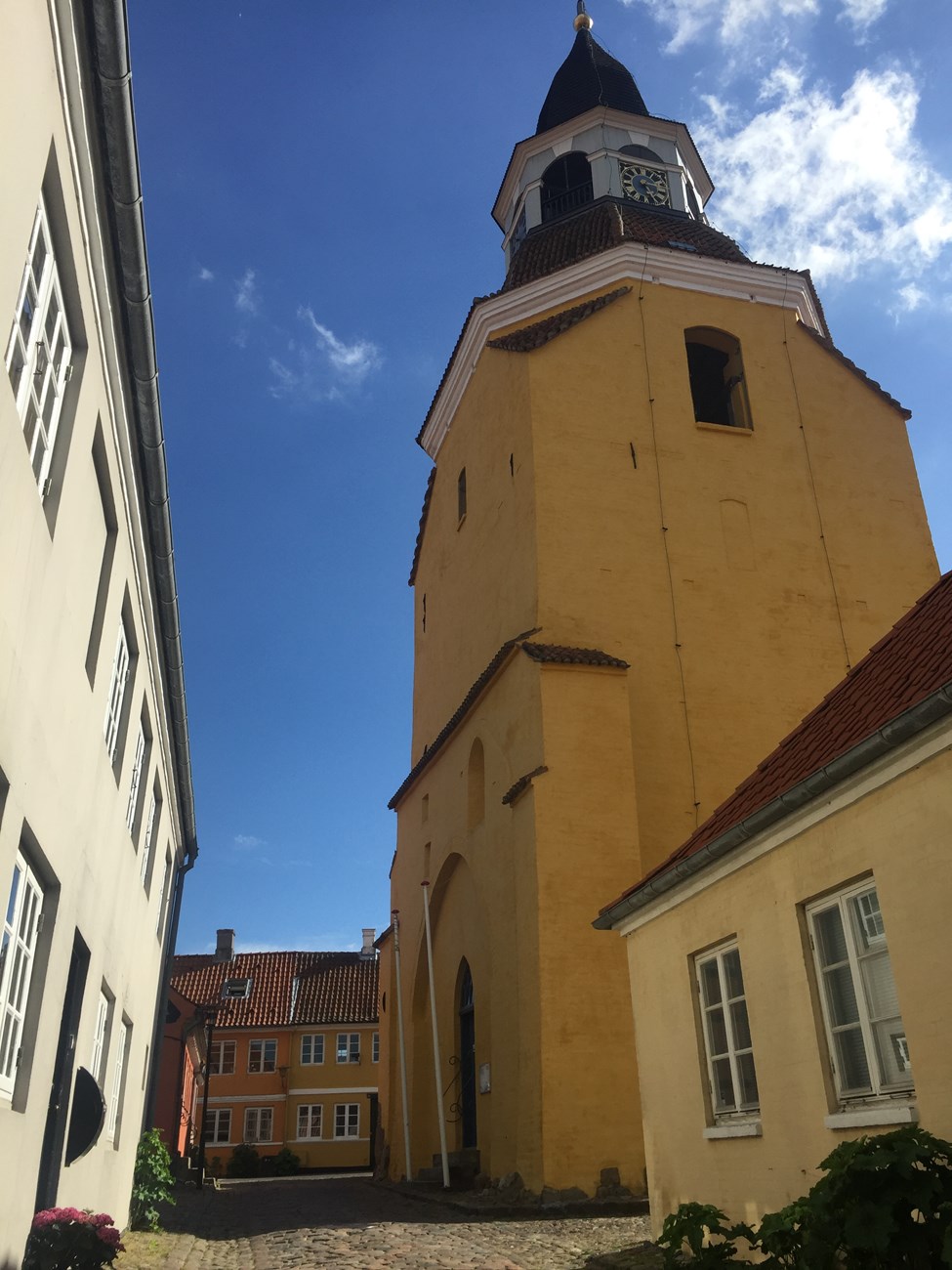 Unterwegs im Zentrum von Faaborg / Fåborg 