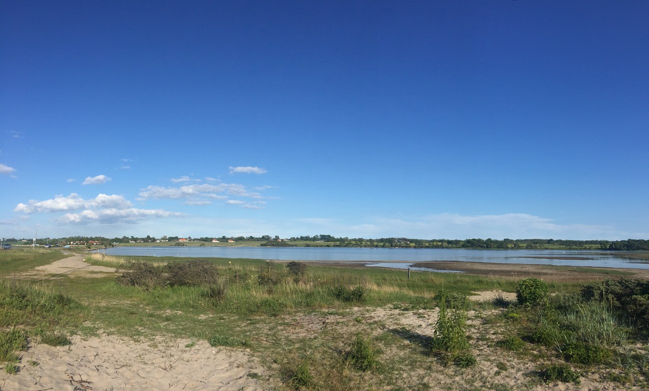 Landschaft beim Fährhafen Bøjden 